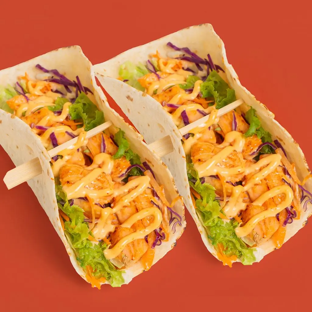 Grilled Salmon Taco